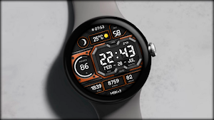 Digital Fnx349 Watch Face Screenshot 0