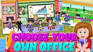 My Family Town : City Office Screenshot 3