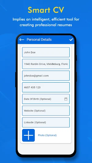 Quick Resume Maker, CV Builder Screenshot 3