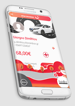 Nissan eCarSharing Screenshot 3