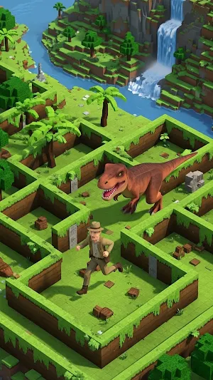 Dino Sneak: Jungle Adventures Screenshot 1