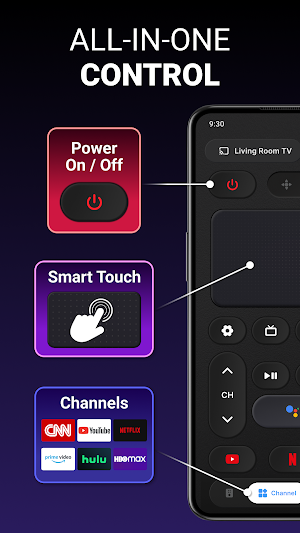 Remote for Android TV Screenshot 1