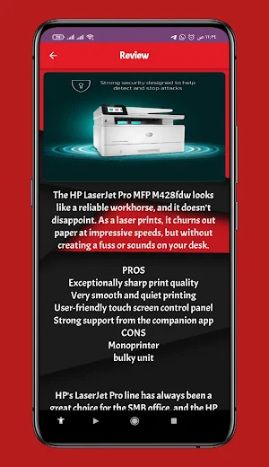 HP Laserjet Mfp Wireless Guide Screenshot 3