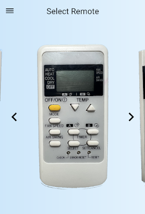 Remote For Panasonic AC Screenshot 0