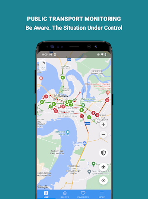 Public Transport Mykolaiv Screenshot 1