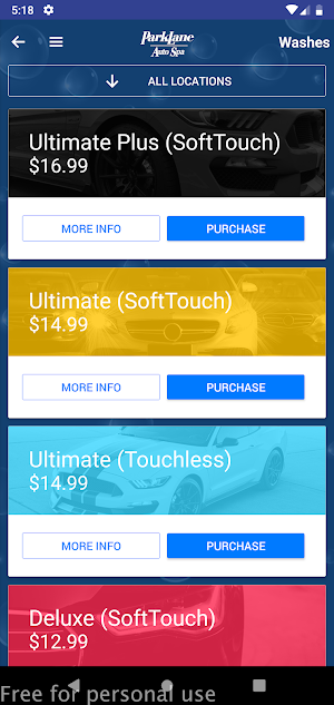 Park Lane Auto Spa Screenshot 2
