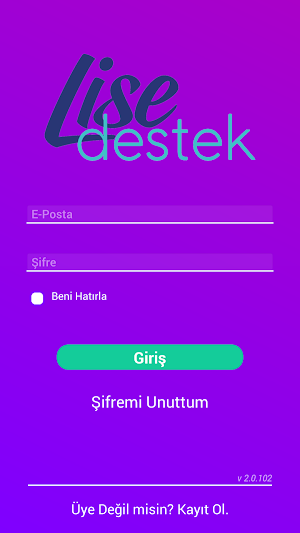 Lise Destek Öğretmen Screenshot 0