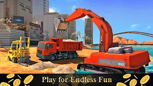 Crane Excavator Crane Game Screenshot 2