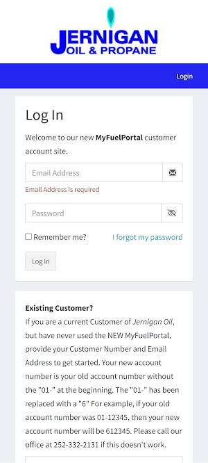 Jernigan Oil Screenshot 0