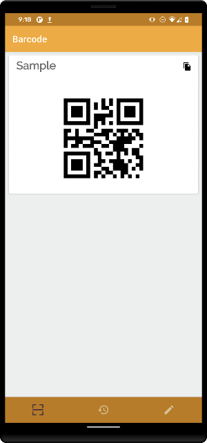Barcode / QR Code - Scanner an Screenshot 1