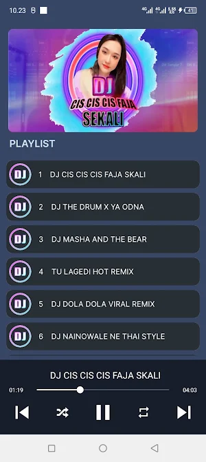 DJ Cis Cis Faja Sekali Remix Screenshot 1