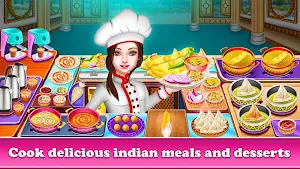 Desi Food : Chef's Express Masala Cooking Madness Screenshot 2