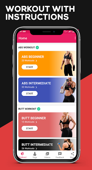 Better Women Premium: Workout  Screenshot 1