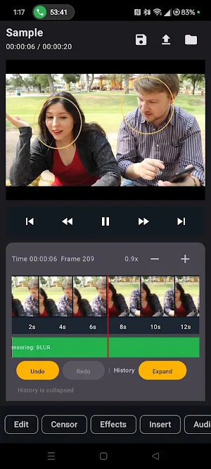 BlurCut: Censor & Video Editor Screenshot 3