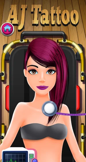 Ink Tattoo Drawing Master Game Screenshot 0