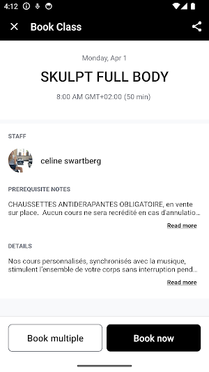 SKULPT CLUB Screenshot 2