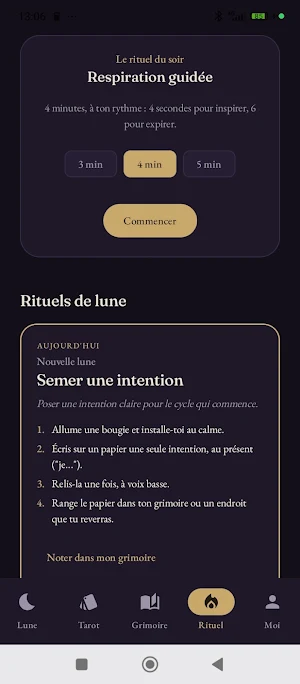 Armoise —Lune, Tarot, Grimoire Screenshot 1