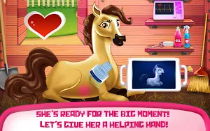 Pony and Newborn Caring Screenshot 0