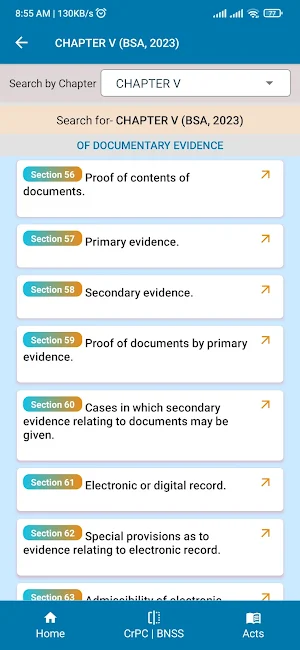 Bharatiya Sakshya Adhiniym BSA Screenshot 2