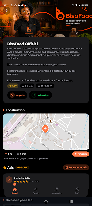 BisoFood – Livraison repas Screenshot 0