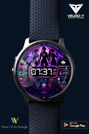 Digi Hunters KP Watch Face Screenshot 3