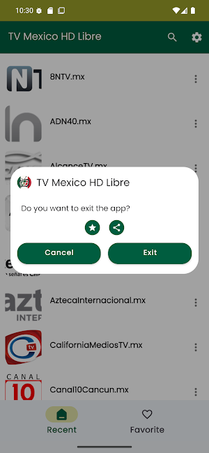 TV Mexico HD en vivo Screenshot 2