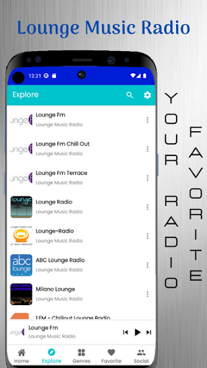 Lounge Music Radio Screenshot 1