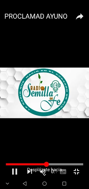 Radio Semilla de Fe Nicaragua Screenshot 3