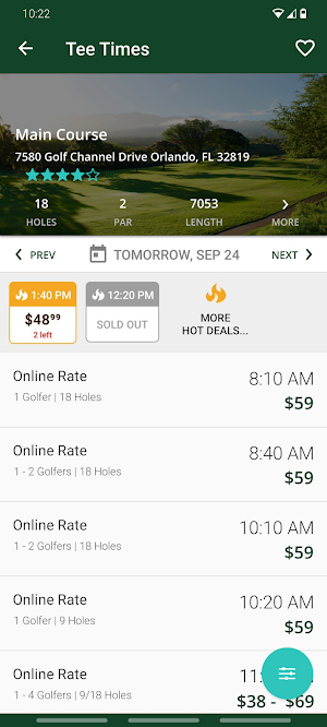 Greenfield Lakes Golf Course Screenshot 0