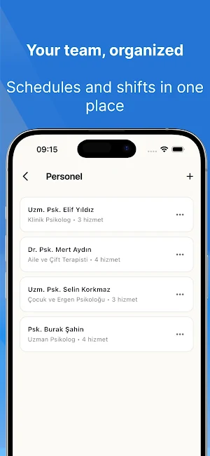 RandevuSis Business Screenshot 2