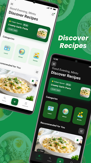 DishDiscover: Easy Recipes Screenshot 0