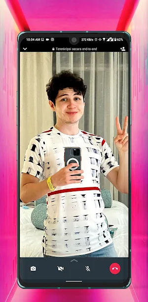 E mastersensei fake video call Screenshot 3