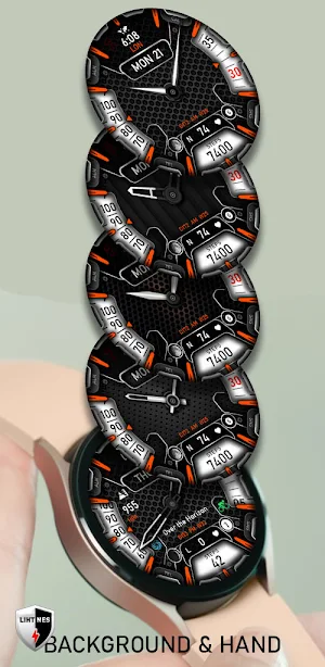 Analog Watch Face 034 Screenshot 2
