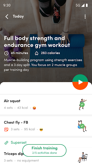 Orangefit Coaching Screenshot 2