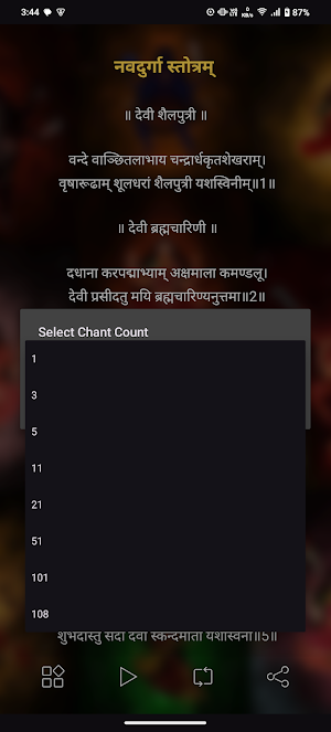 Navdurga Stotram With Audio Screenshot 3
