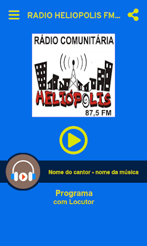 Rádio Heliópolis Fm Screenshot 0