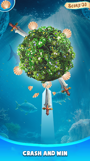 Knife Throw Shooting 3D Game Screenshot 1