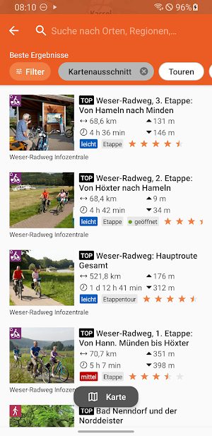 Weser-Radweg Screenshot 1