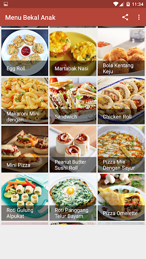 Menu Bekal Anak Screenshot 3