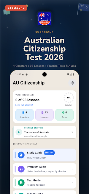 Citizenship Test AU 2026 Screenshot 1