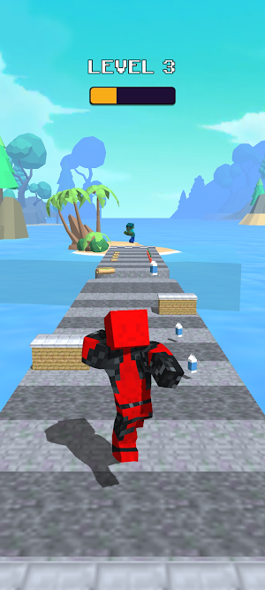 Craftman: Craft Runner 3D Screenshot 0