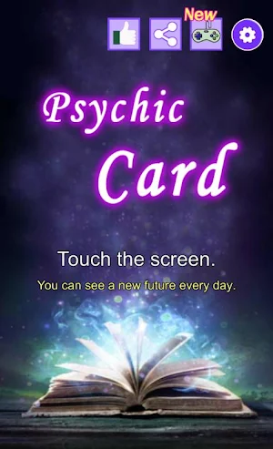 Psychic Card : Magic, Prophecy, Crystal, Fortune Screenshot 0