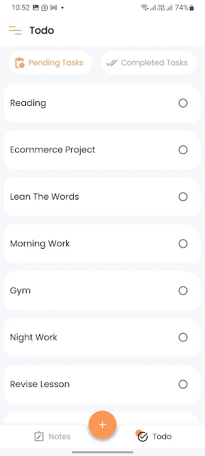 SGNotes : Save Notes and Todo Screenshot 0