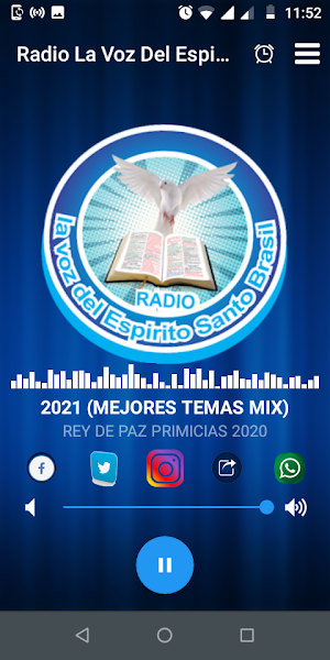 Radio La Voz Del Espiritu Santo Brasil Screenshot 0