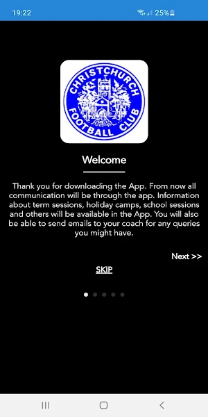 Christchurch Football Club Screenshot 0