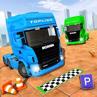 Truck Parking Offroad Cargo 3d