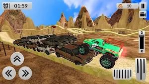 Mountain Climb Jeep Simulator Screenshot 2