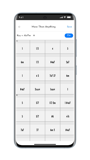 Chord Sheet Pro Screenshot 3