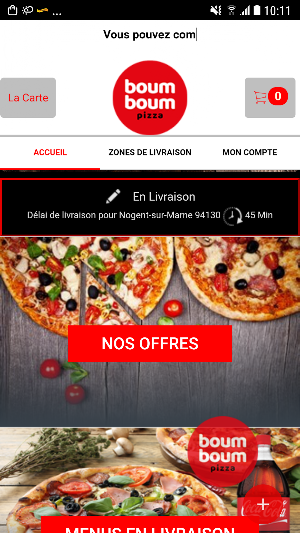 BOUM BOUM PIZZA Screenshot 1