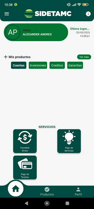 Sidetamc Móvil Screenshot 2